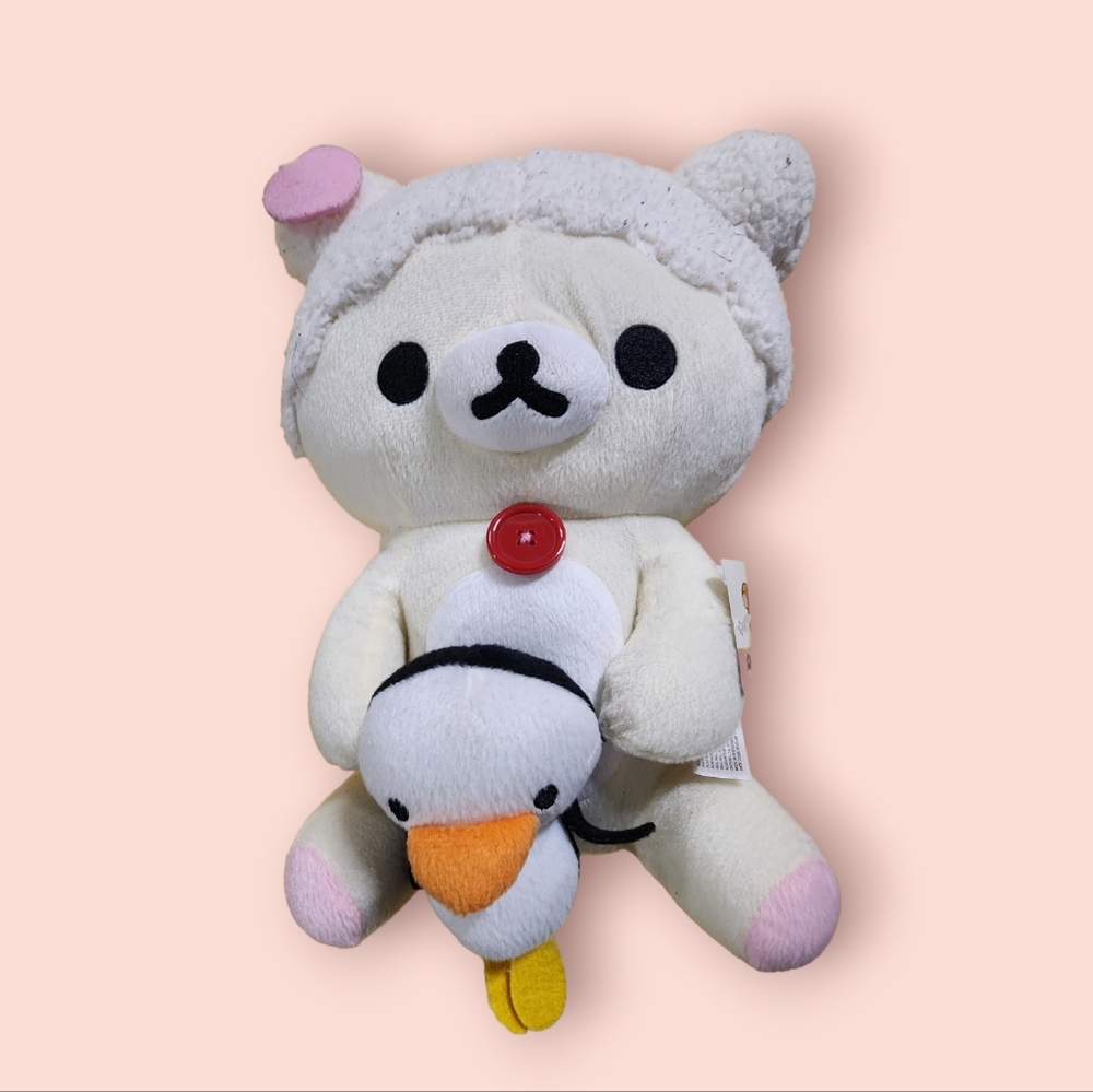 Rilakkuma 2017 Plush Bear Penguin Anime Bubble Bath